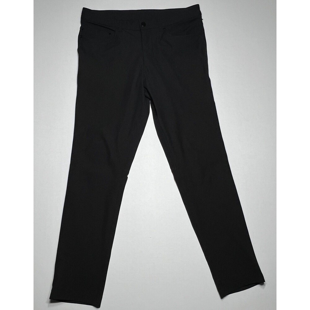 Lululemon Dress Pants Womens Size 32x28 Black Stretch